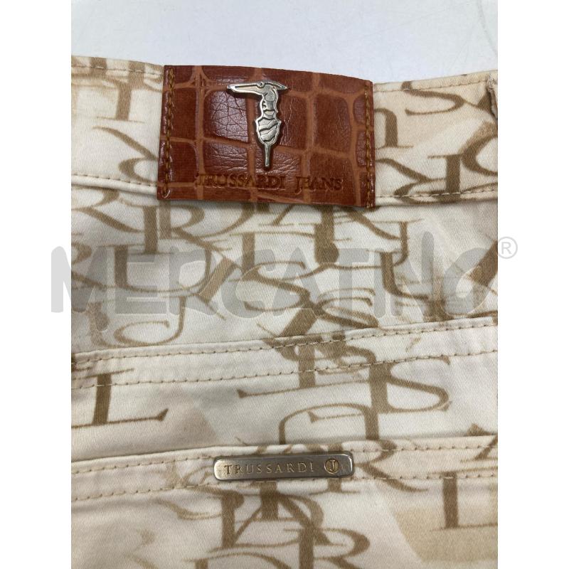 PANTALONE DONNA TRUSSARDI SABBIA | Mercatino dell'Usato Gazzada schianno 5