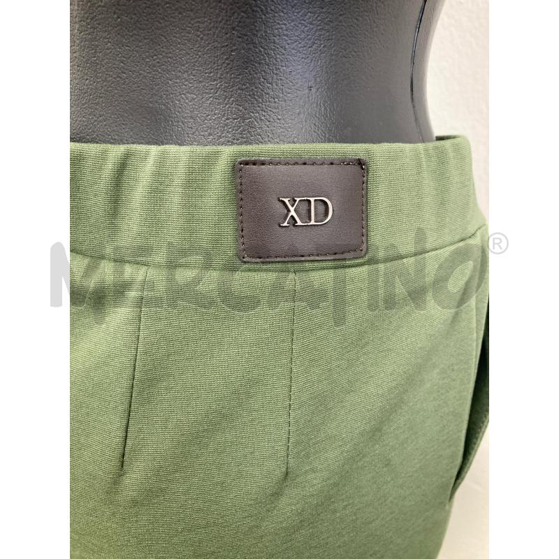 PANTALONE DONNA VERDE ZAMPA CARTELLINO XENIADIVA | Mercatino dell'Usato Gazzada schianno 4