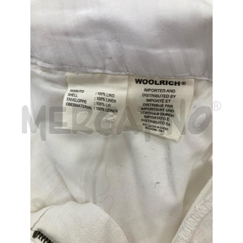 PANTALONE DONNA WOOLRICH BIANCO | Mercatino dell'Usato Gazzada schianno 4