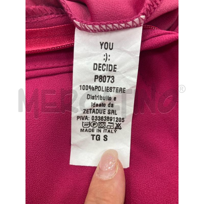 PANTALONE DONNA YOU FUXIA CARTELLINO | Mercatino dell'Usato Gazzada schianno 4