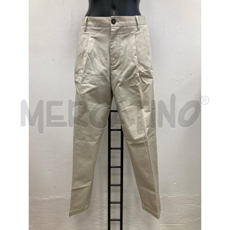 PANTALONE NACI BEIGE | Mercatino dell'Usato Gazzada schianno 1