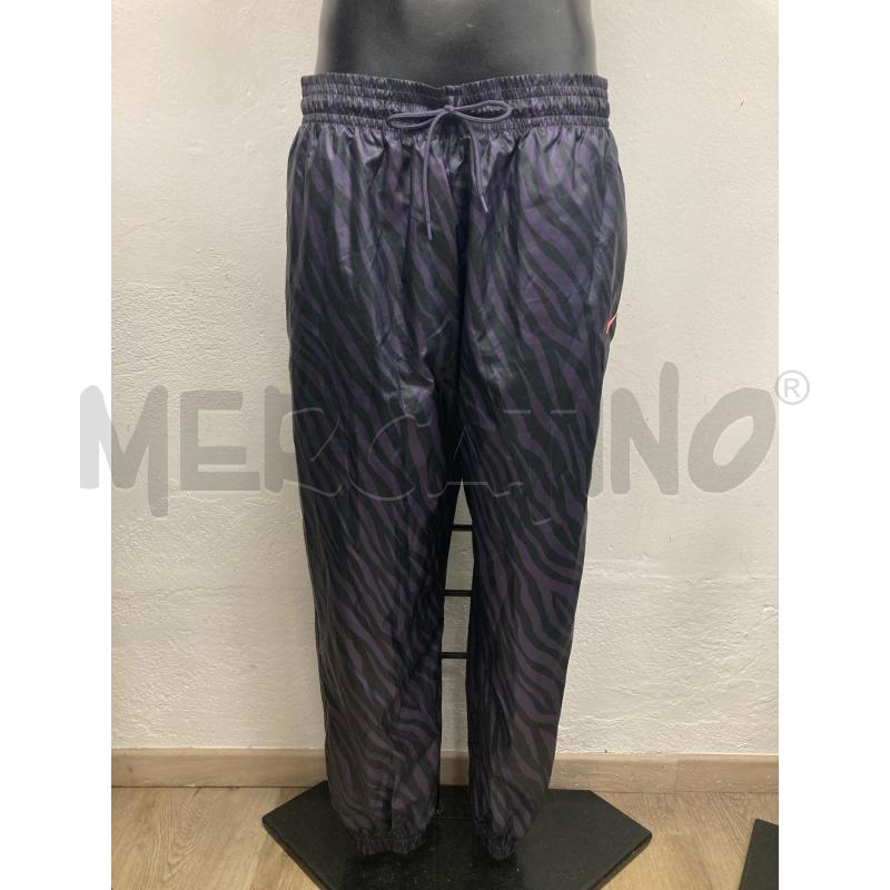 PANTALONE NIKE VIOLA ZEBRATO NERO | Mercatino dell'Usato Gazzada schianno 1