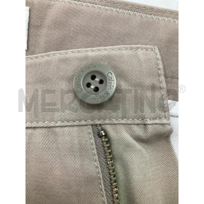 PANTALONE UOMO CALVIN KLEIN BEIGE  | Mercatino dell'Usato Gazzada schianno 4