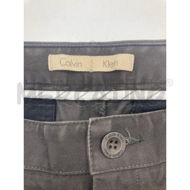 PANTALONE UOMO CALVIN KLEIN MARRONE | Mercatino dell'Usato Gazzada schianno 3