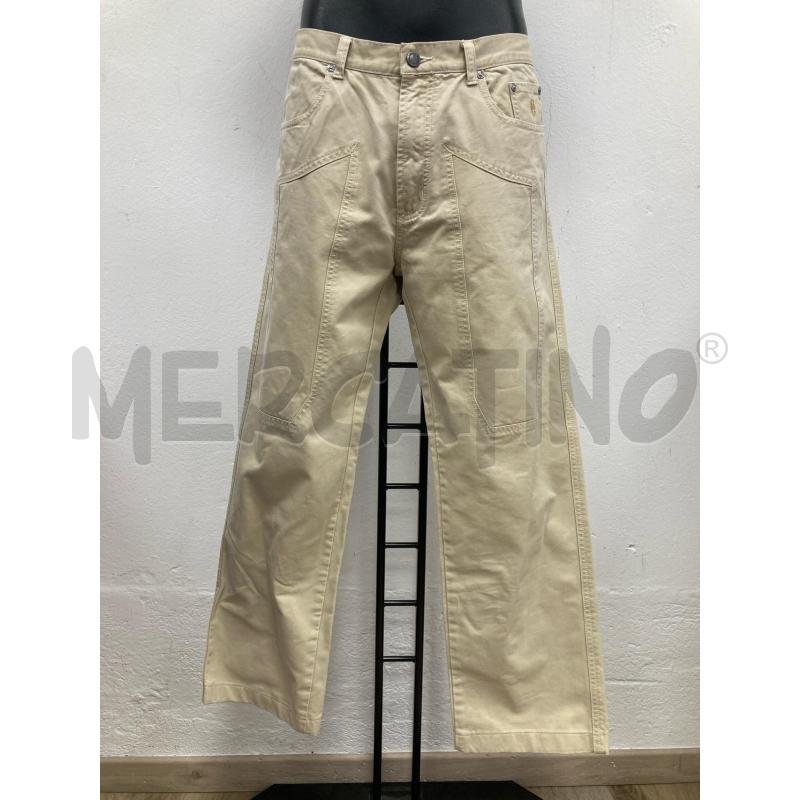 PANTALONE UOMO CONTE OF FLORENCE BEIGE | Mercatino dell'Usato Gazzada schianno 1