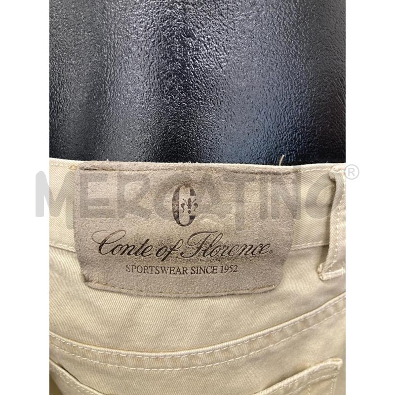 PANTALONE UOMO CONTE OF FLORENCE BEIGE | Mercatino dell'Usato Gazzada schianno 3