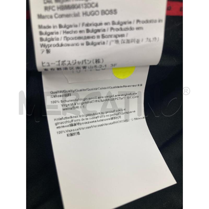 PANTALONE UOMO HUGO BOSS ANTRACITE | Mercatino dell'Usato Gazzada schianno 4