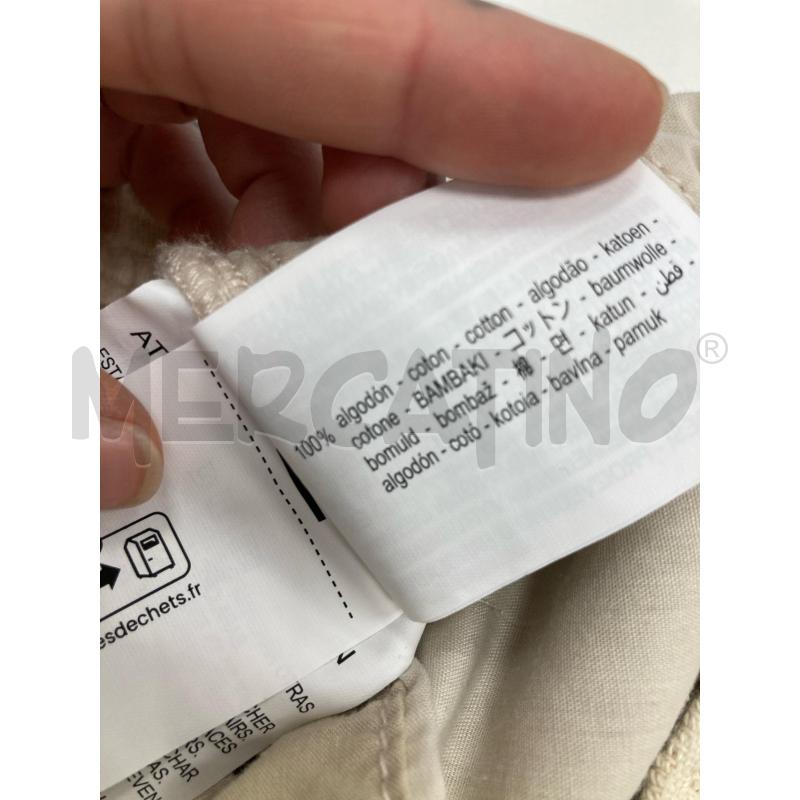 PANTALONE UOMO INDITEX BEIGE COSTINE | Mercatino dell'Usato Gazzada schianno 4