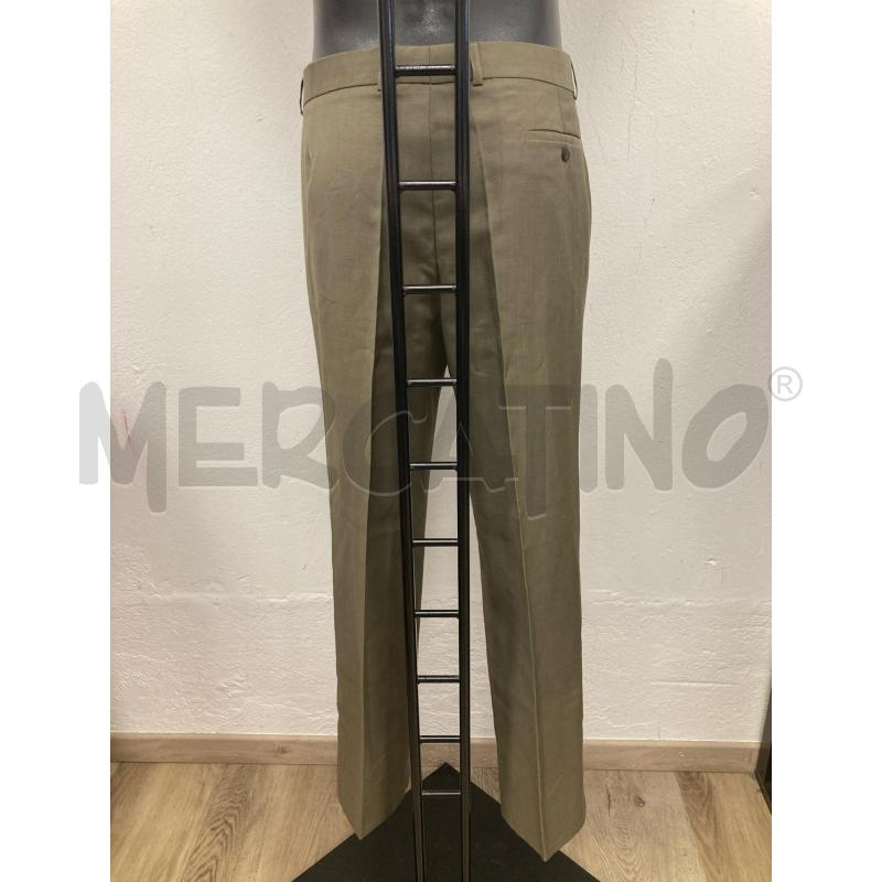 PANTALONE UOMO JAMS VERDE MISTO LINO  | Mercatino dell'Usato Gazzada schianno 2
