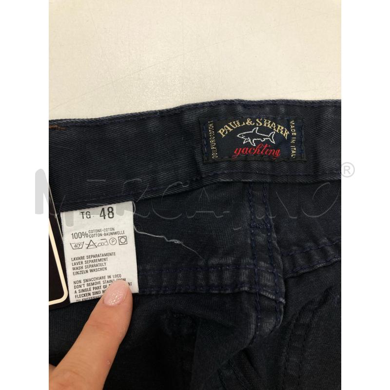 PANTALONE UOMO PAUL&SHARK BLU CARTELLINO | Mercatino dell'Usato Gazzada schianno 3