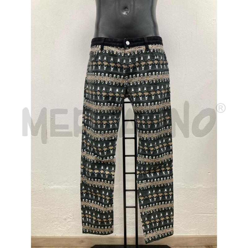 PANTALONE UOMO ROBERTO CAVALLI CATENE | Mercatino dell'Usato Gazzada schianno 1