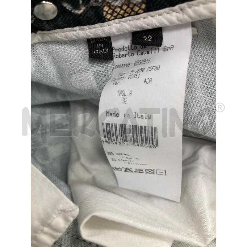 PANTALONE UOMO ROBERTO CAVALLI CATENE | Mercatino dell'Usato Gazzada schianno 4