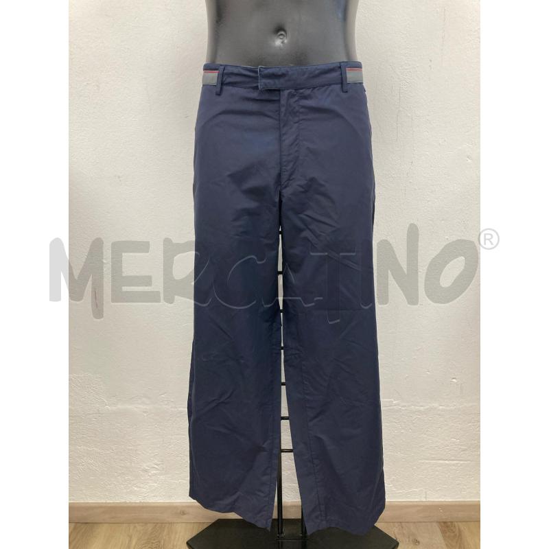 PANTALONE UOMO VERSACE SPORT BLU TESSUTO TECNICO  | Mercatino dell'Usato Gazzada schianno 1