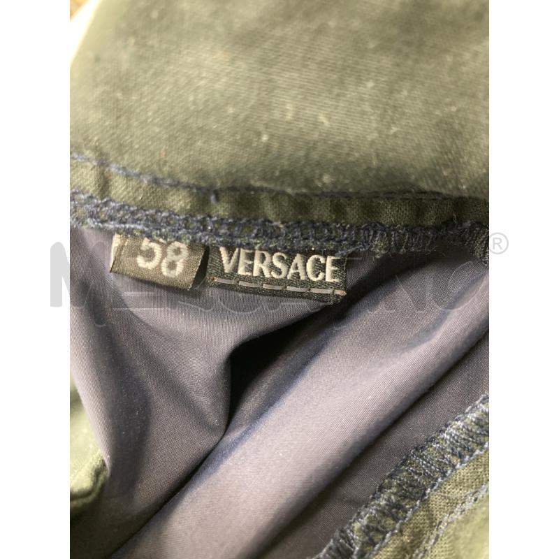 PANTALONE UOMO VERSACE SPORT BLU TESSUTO TECNICO  | Mercatino dell'Usato Gazzada schianno 4