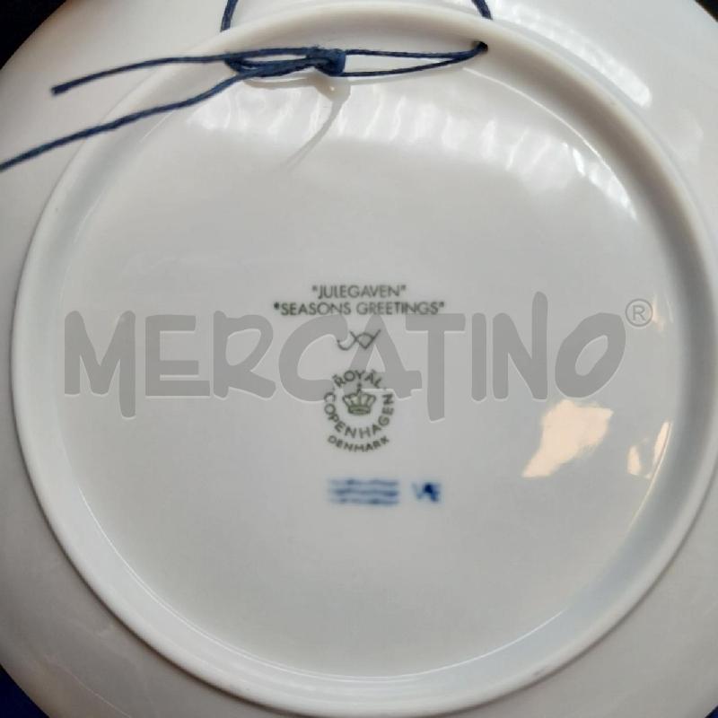 PIATTO NATALE ROYAL COPENHAGEN 2003 | Mercatino dell'Usato Gazzada schianno 2
