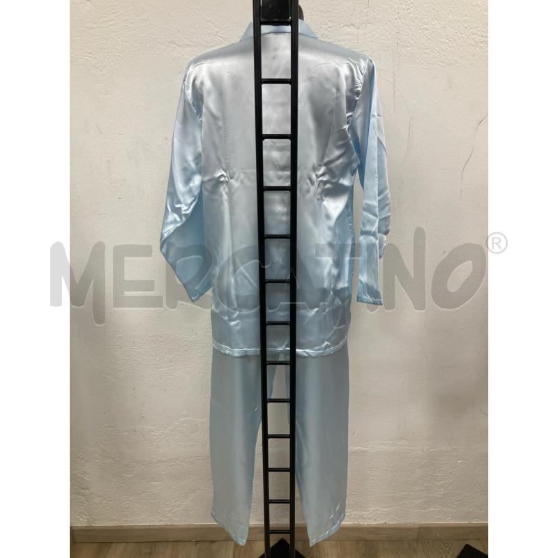 PIGIAMA DONNA RASO AZZURRO | Mercatino dell'Usato Gazzada schianno 2