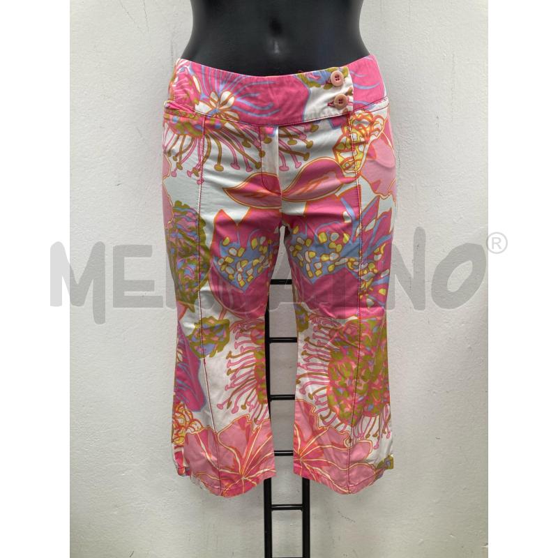 PINOCCHIETTO DONNA MAX&CO BIANCO FIORATO ROSA | Mercatino dell'Usato Gazzada schianno 1