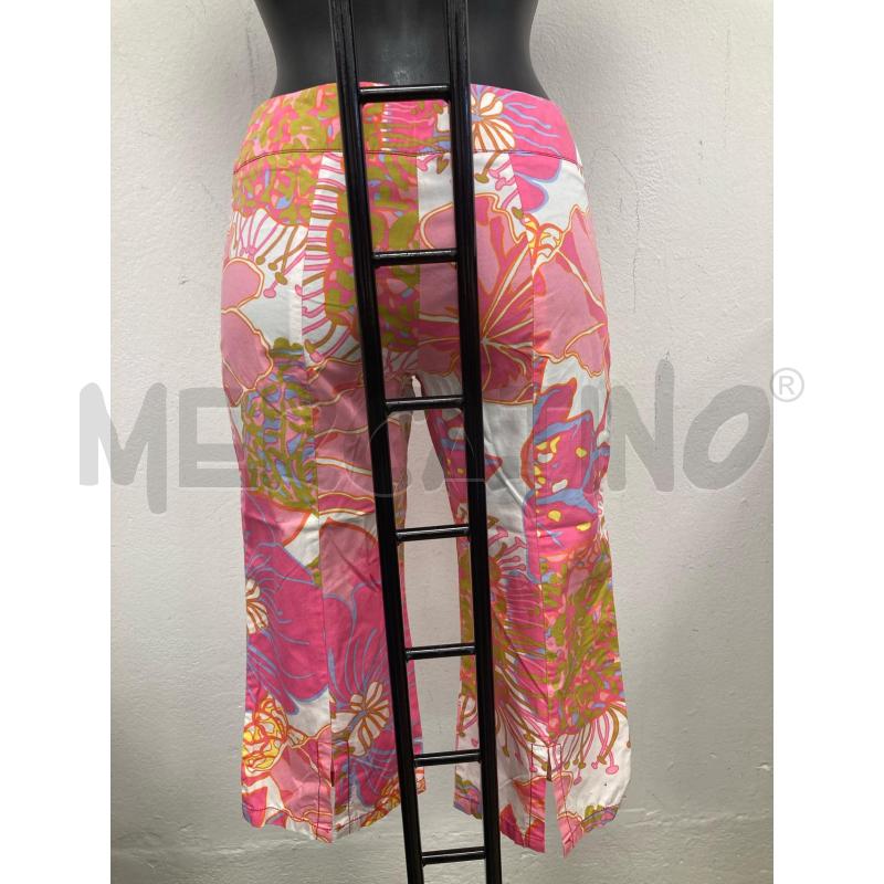 PINOCCHIETTO DONNA MAX&CO BIANCO FIORATO ROSA | Mercatino dell'Usato Gazzada schianno 2