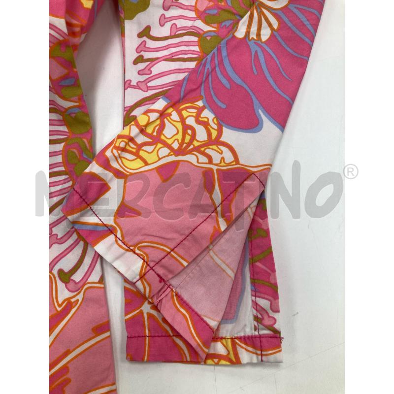 PINOCCHIETTO DONNA MAX&CO BIANCO FIORATO ROSA | Mercatino dell'Usato Gazzada schianno 4