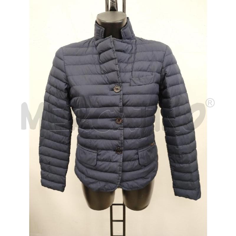 PIUMINO DONNA MOORER BLU  | Mercatino dell'Usato Gazzada schianno 1