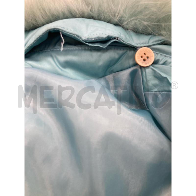 PIUMINO DONNA TRUSSARDI AZZURRO | Mercatino dell'Usato Gazzada schianno 4