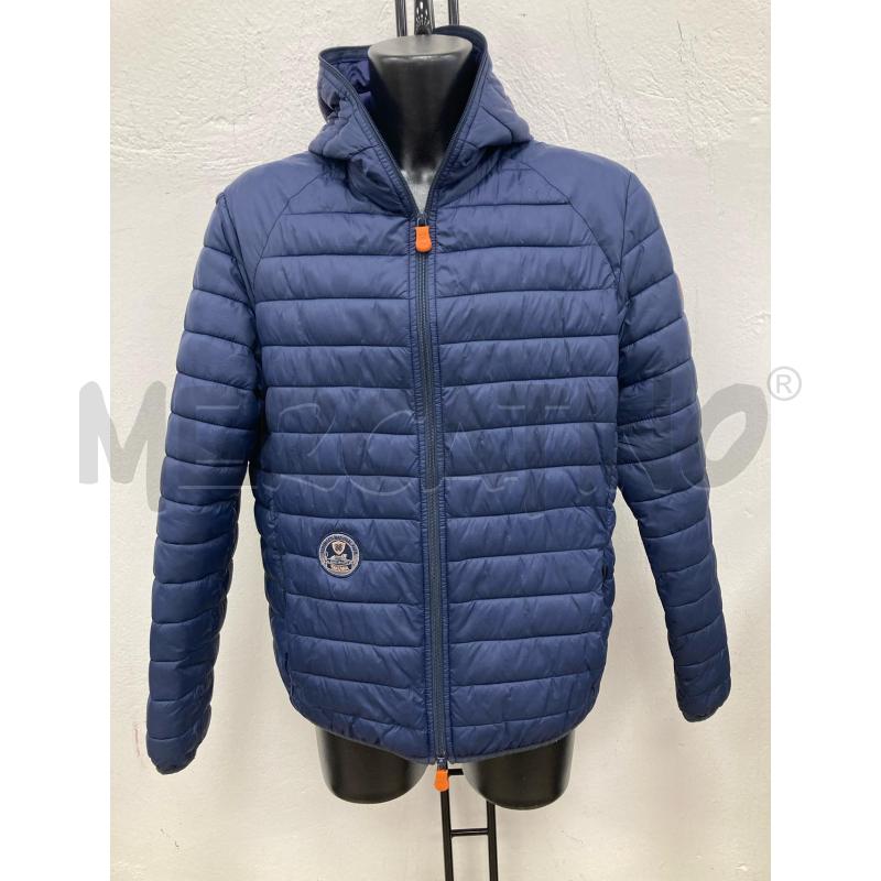 PIUMINO UOMO SAVE THE DUCK BLU BLU | Mercatino dell'Usato Gazzada schianno 1