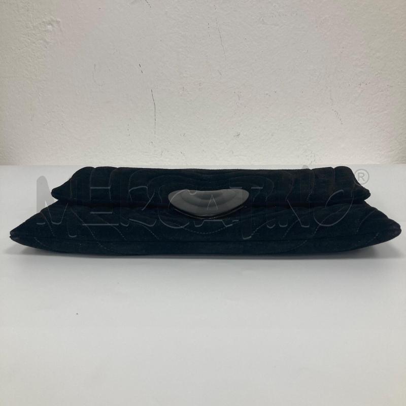POCHETTE ESCADA VELLUTO NERO CUORE NO TRACOLLA | Mercatino dell'Usato Gazzada schianno 4