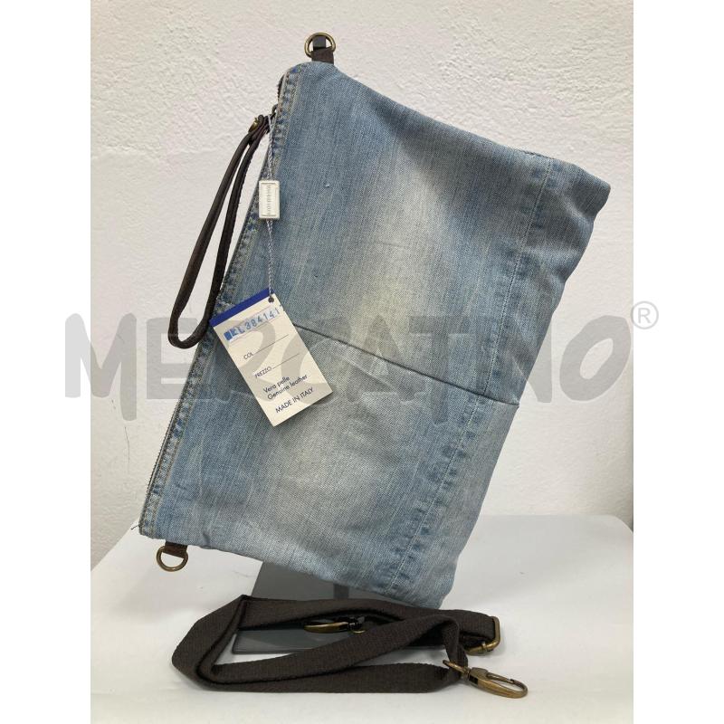 POCHETTE TESSUTO LEVIS CHIARO CARTELLINO | Mercatino dell'Usato Gazzada schianno 2
