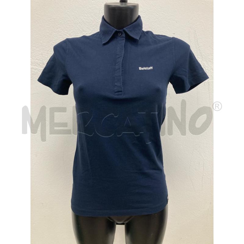 POLO DONNA BELSTAFF BLU | Mercatino dell'Usato Gazzada schianno 1