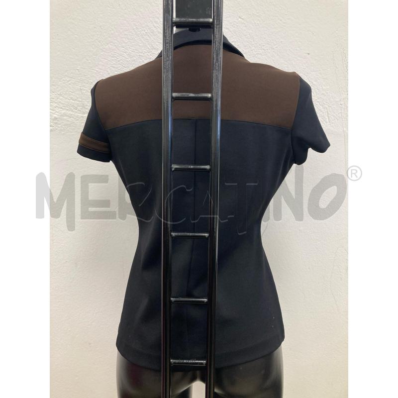 POLO DONNA VERSACE NERA MARRONE | Mercatino dell'Usato Gazzada schianno 2