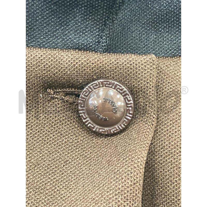 POLO DONNA VERSACE NERA MARRONE | Mercatino dell'Usato Gazzada schianno 4