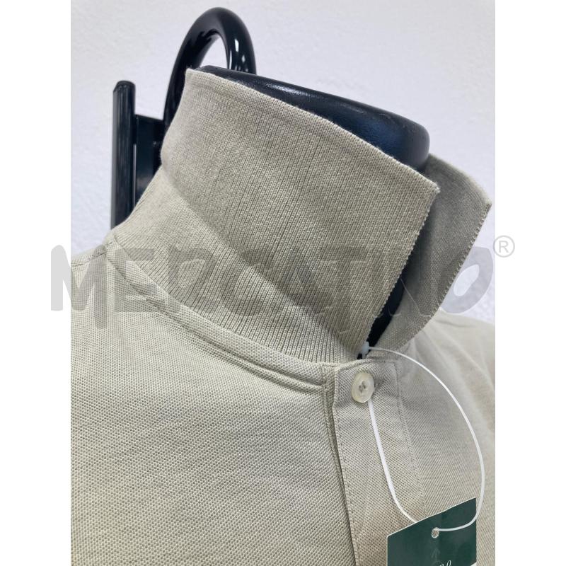 POLO UOMO BEIGE MANICHE CORTE | Mercatino dell'Usato Gazzada schianno 3