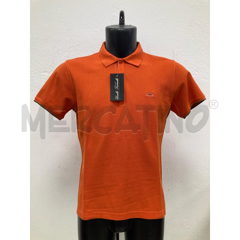 POLO UOMO FENDI ARANCIONE | Mercatino dell'Usato Gazzada schianno 1