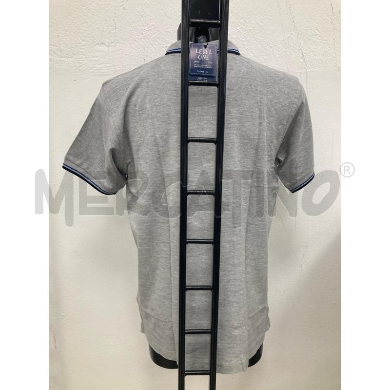 POLO UOMO LEVEL GRIGIA CARTELLINO | Mercatino dell'Usato Gazzada schianno 2