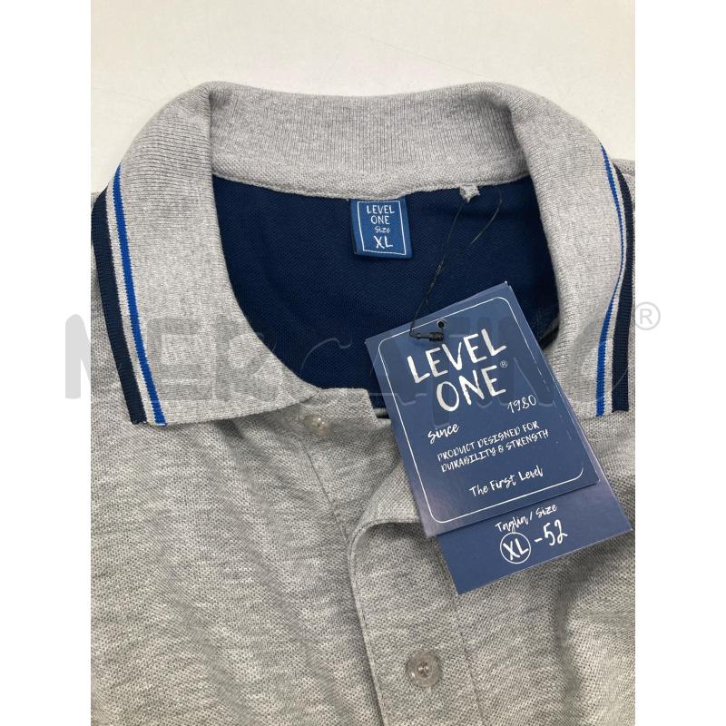 POLO UOMO LEVEL GRIGIA CARTELLINO | Mercatino dell'Usato Gazzada schianno 3