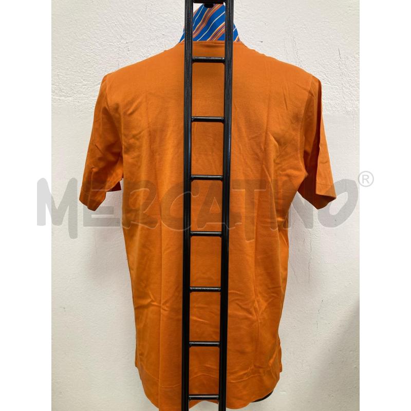 POLO UOMO PAUL&SHARK ARANCIONE RICHE COLLO BLU ARANCIO | Mercatino dell'Usato Gazzada schianno 2