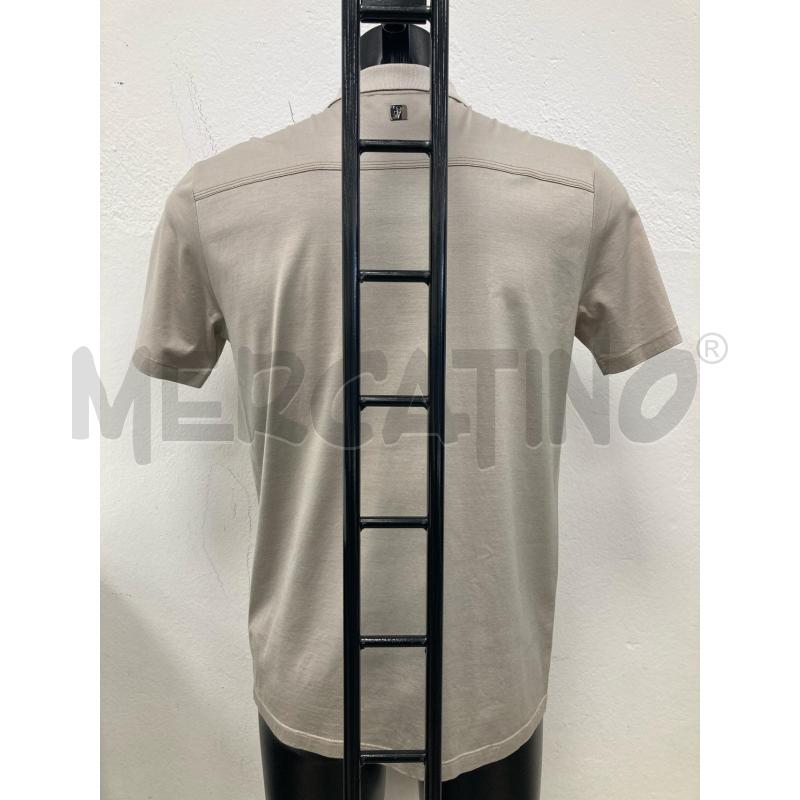 POLO UOMO VERSACE MANICA CORTA BEIGE | Mercatino dell'Usato Gazzada schianno 2
