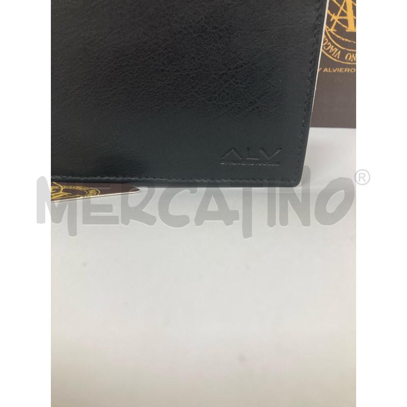PORTA FOGLIO BY ALVIERO MARTINI PELLE NERO CARTELLINO | Mercatino dell'Usato Gazzada schianno 2