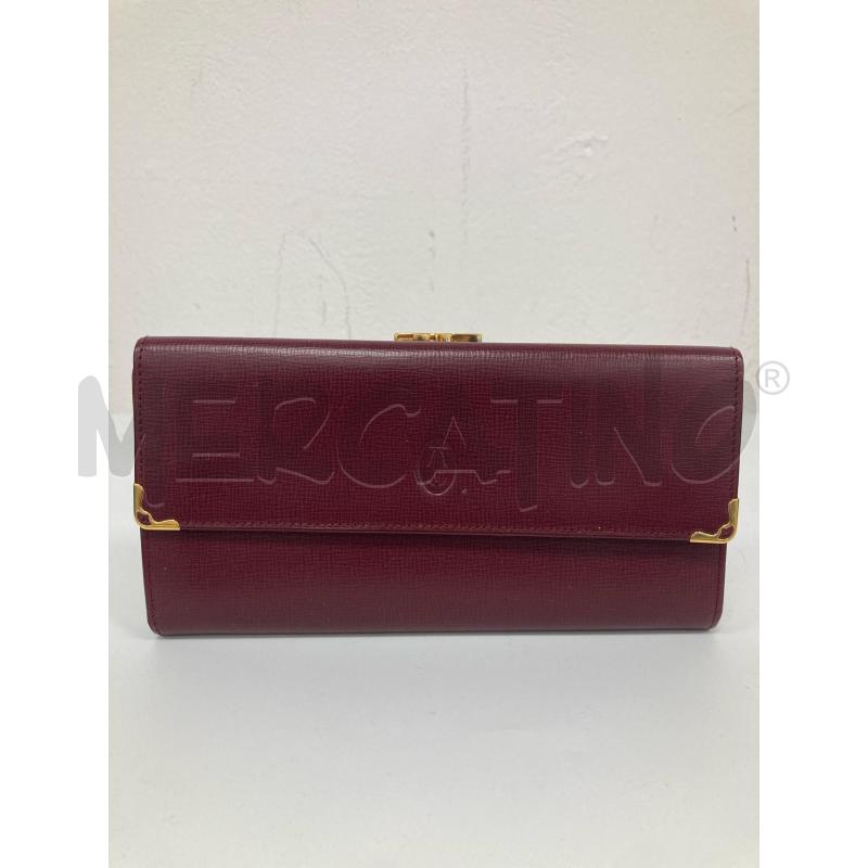 PORTA FOGLIO CARTIER BORDEAUX | Mercatino dell'Usato Gazzada schianno 1