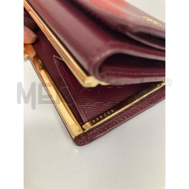 PORTA FOGLIO CARTIER BORDEAUX | Mercatino dell'Usato Gazzada schianno 4