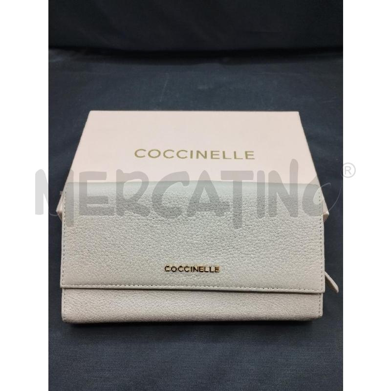 PORTA FOGLIO COCCINELLE BEIGE | Mercatino dell'Usato Gazzada schianno 1