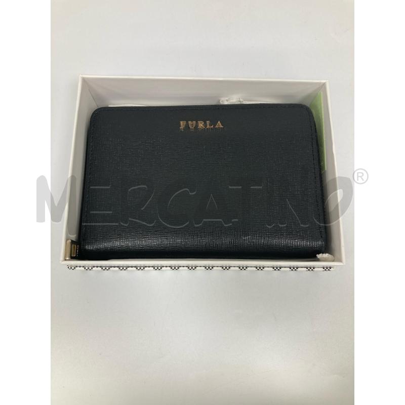 PORTA FOGLIO FURLA PELLE NERO  | Mercatino dell'Usato Gazzada schianno 1