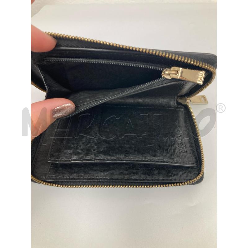 PORTA FOGLIO FURLA PELLE NERO  | Mercatino dell'Usato Gazzada schianno 4