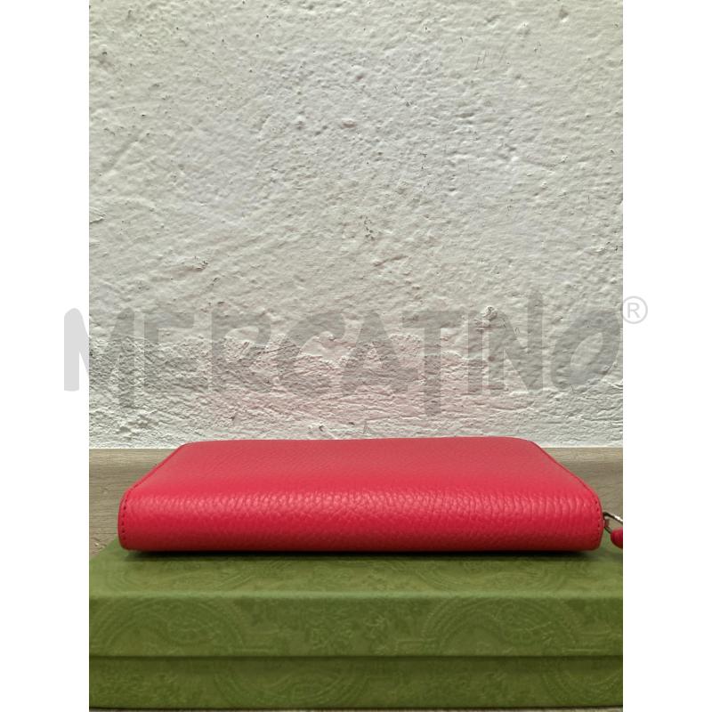 PORTA FOGLIO GUCCI PELLE ROSA | Mercatino dell'Usato Gazzada schianno 2