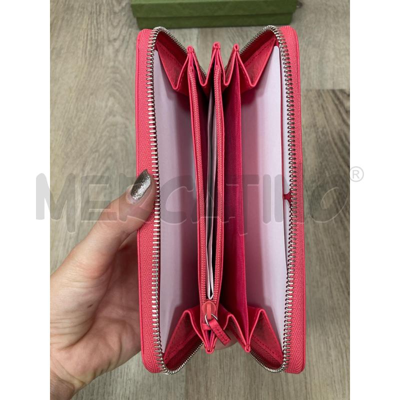PORTA FOGLIO GUCCI PELLE ROSA | Mercatino dell'Usato Gazzada schianno 3