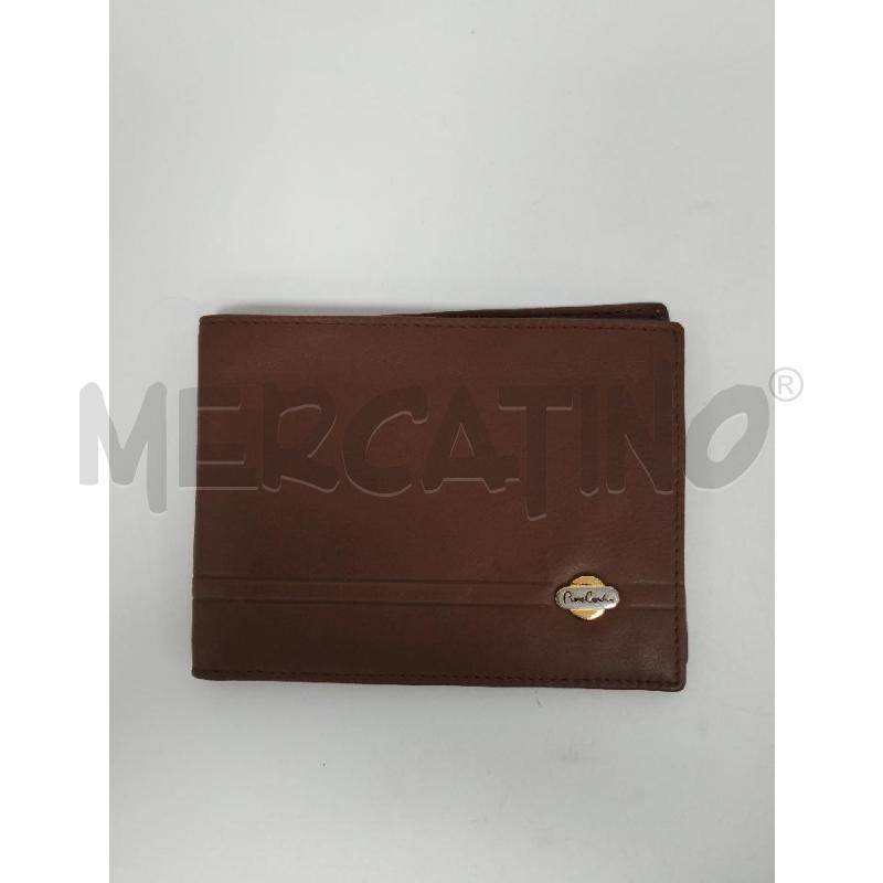 PORTA FOGLIO PIER CARDIN MARRONE | Mercatino dell'Usato Gazzada schianno 1