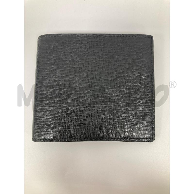 PORTA FOGLIO UOMO BALLY PELLE NERO  | Mercatino dell'Usato Gazzada schianno 1