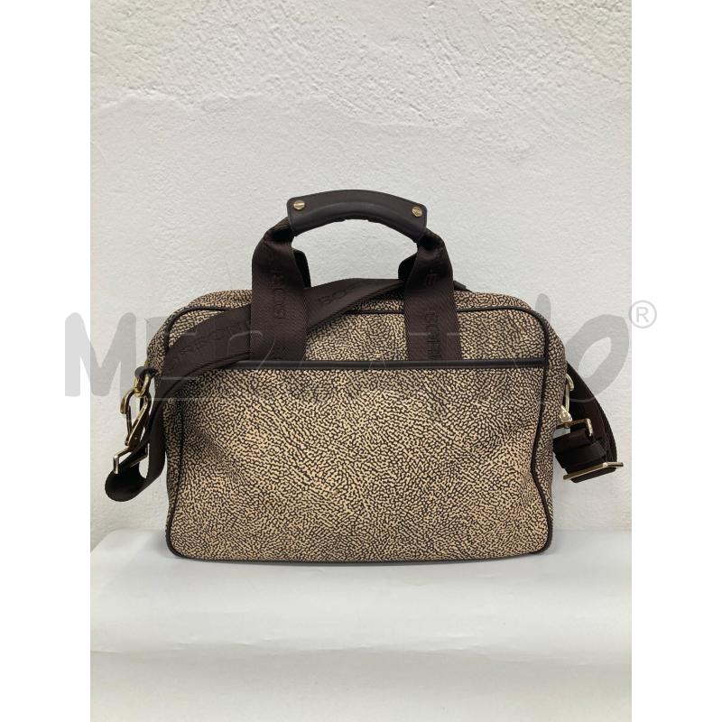PORTA PC BORBONESE BEIGE MARRONE | Mercatino dell'Usato Gazzada schianno 1