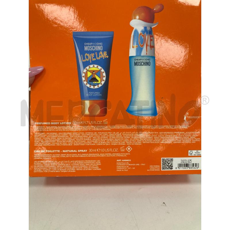 PROFUMO MOSCHINO +CREMA  | Mercatino dell'Usato Gazzada schianno 5