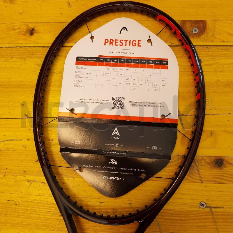 RACCHETTA TENNIS HEAD PRESTIGE ABSOLUTE PRECISION | Mercatino dell'Usato Gazzada schianno 3
